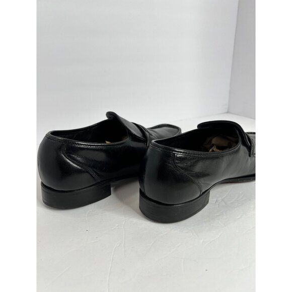 Florsheim Black Leather Penny Loafers Men Size 10 3E Slip-On Semi-Formal Preppy main image 9